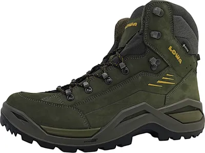 Obrázek produktu pro LOWA RENEGADE EVO GTX MID, Muži, Dospělý, Olivový, Outdoorová obuv, Chůze, Turistika, Trekking, Německý