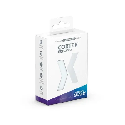 Immagine prodotto di Manicotti Cortex Ultimate Guard di dimensioni standard trasparenti (100)