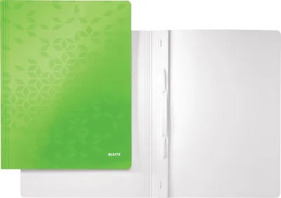 Image de LEITZ 3001-00-54 Classeur à levier WOW, DIN A4, carton, vert