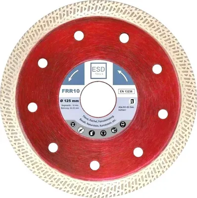 Produktbild von Diamanttrennscheibe FRR10 Fliese - Ø 125 mm - 22,23 mm Bohrung