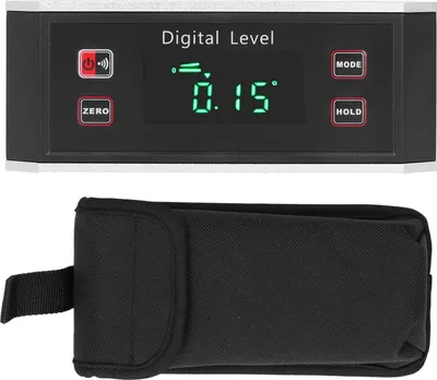 Produktbild von Digitales Nivelliergerät, Neigungsmesser, Winkelmesser, Würfelmessgerät, Streifen-Neigungsbox