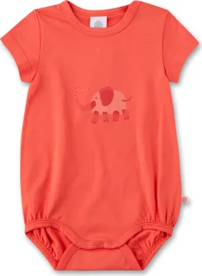 Produktbild von Sanetta Baby-Body kurzarm rot Elefant 62
