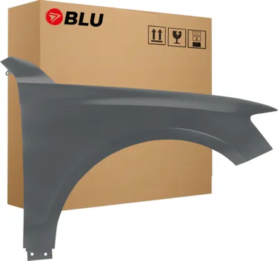 Zdjęcie produktu dla BLU Błotnik pasujący do Audi Q5 8R LZ7S Prawy Srebrny DaytonaGrau | 2008-2016 | Przedni Przód | Lakierowany | Gotowy do montażu  | Stal