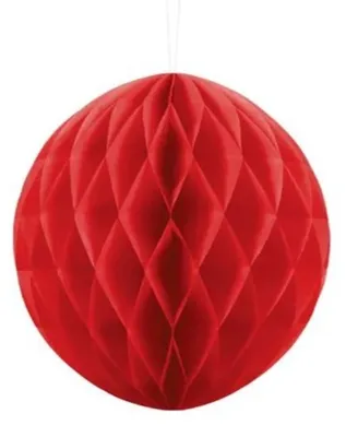 Produktbild von Rote Papierkugel 20 cm, Serie Löschpapierball