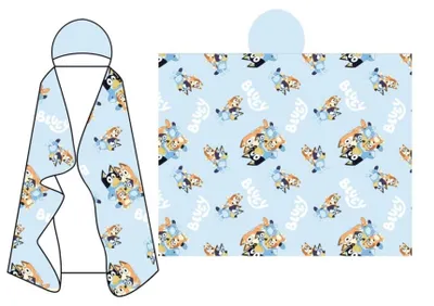 Image de Couverture polaire Bluey avec capuche