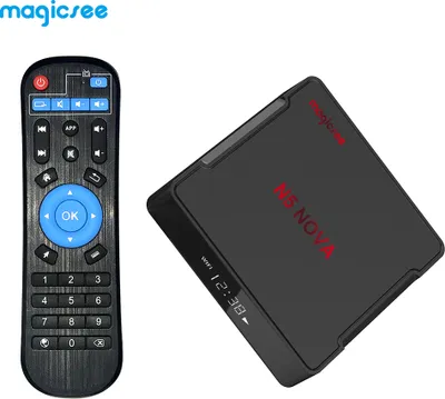 Immagine prodotto di TV BOX N5 NOVA Android 9.0 RK3318 4G 32G/64G Rom 2.4+5G Dual WiFi Bluetooth4.0 Smart Box 4K Set Top con Air Mouse nero_4 + 32GB Repubblica Britannica