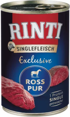 Obrázok produktu pre Rinti Singlefleisch Ross pur 400g