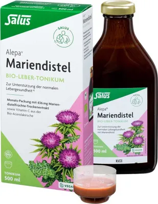 Produktbild von Salus Alepa Mariendistel Bio-Leber-Tonikum 500 ml