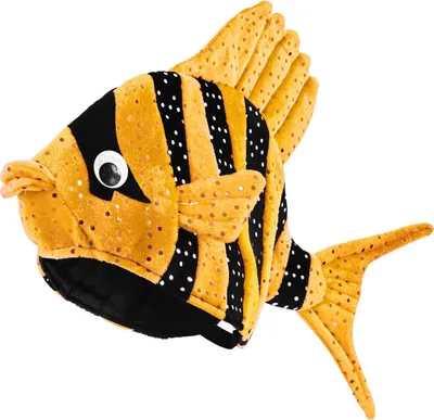 Produktbild von Fischmütze Tropen Fisch Hut orange