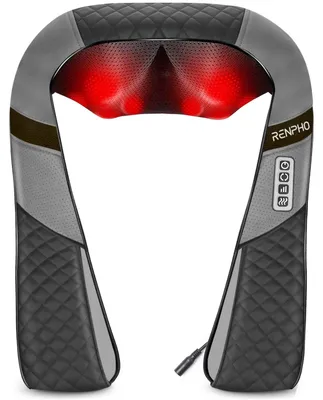 Image de RENPHO Masseur d'épaule Massage du cou avec chaleur Masseur Shiatsu avec massage 3D des tissus profonds Massage pour le cou Dos Épaule Jambes Pieds