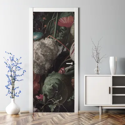 Produktbild von Dekorative Aufkleber Tür Deko selbstklebend Klebefolie Türtato Türposter Herbstwald Malerei 70 x 200 cm