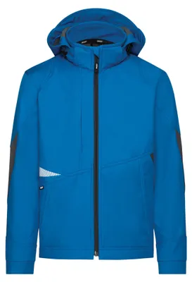 Produktbild von Dassy Softshelljacke Gravity Next 300574 PESRE21 Gr. S azurblau/anthrazit