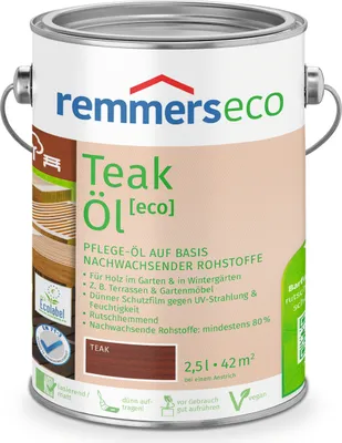 Produktbild von Remmers Teak-Öl [eco] 2,5 l, Holzpflegeöl