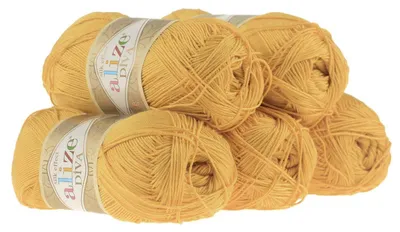 5 x 100g Strickgarn ALIZE DIVA - Häkelgarn Wolle Sommer Stricken Häkeln