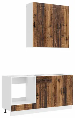 Immagine prodotto di vidaXL Modulo cucina KALMAR, 5 pezzi, legno massello riciclato e truciolato