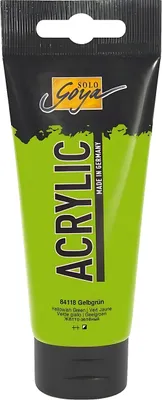 Obrázok produktu pre KREUL SOLO GOYA Acrylic, 100 ml, Zelená, Rúra, Vodeodolný