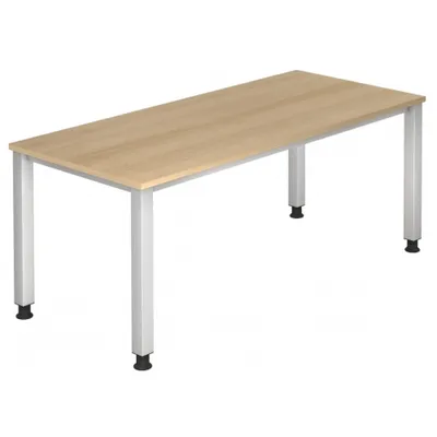 Produktbild von Hammerbacher Schreibtisch VQS19/E 4Fuß 180x80cm eiche