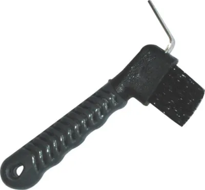 Produktbild von ELDORADO Hufauskratzer mit Bürste - schwarz