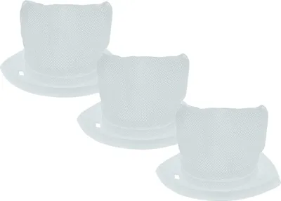 Produktbild von vhbw 3x Staubsaugerfilter kompatibel mit Black & Decker Dustbuster NV9610, NV7210N, NV7210, NVB115, NV9610N Staubsauger - Schmutzfilter, Filtereinheit