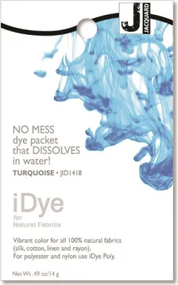 Produktbild von Jacquard Jacquard iDye Natural 14 gr Türkis