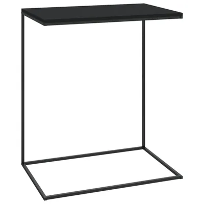 Produktbild von "WINTER SALE"Satztisch-Beistelltisch - Wohnzimmer Tisch modern - Schwarz 55x35x66 cm Holzwerkstoff - Kaffeetisch NEU8801634