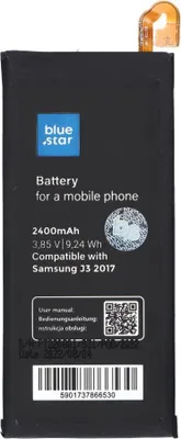 Obrázek produktu pro BATERIE vhodná pro Samsung Galaxy J3 2017 2400 mAh Li-Ion Blue Star PREMIUM