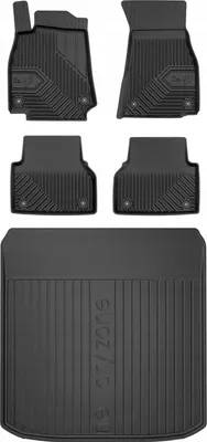 Obrázok produktu pre SET 77 Gumové rohože a rohože AUDI A7 C8 Sportback od roku 2018