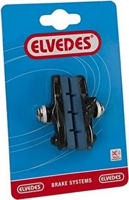 Image de Elvedes Shimano Carbon 55 Mm patins de frein complets sur jante Noir Noir One Size