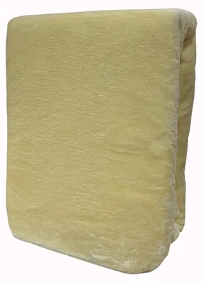 Produktbild von Winter Spannbettlaken Teddyplüsch 200x220 cm Beige Weich Winterqualität mit Rundumgummi