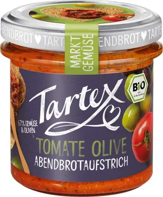 Produktbild von Tartex Markt Olive Tomate 135g