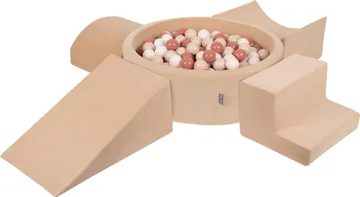 Produktbild von KiddyMoon Spielplatz Velvet Schaumstoff PPZP-OK30V-115