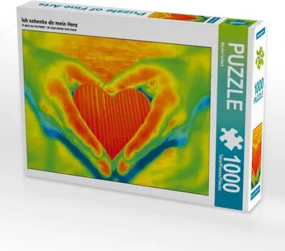 Produktbild von Calvendo Ich schenke dir mein Herz 1000 Teile Puzzle quer 640x480mm, Furkert Nicola; 7285901
