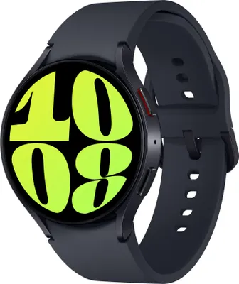 Produktbild von Samsung Galaxy Watch6 - 44 mm - intelligente Uhr mit Sportband - Graphit - Bandgröße: M/