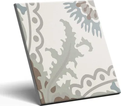 Produktbild von Dekorative Feinsteinzeugfliese Patchwork Floral Valencia 20x20 cm Klasse I