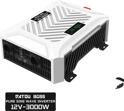 Produktbild von DATOUBOSS Reiner Sinuswellenwechselrichter, Schnelles USB-Laden, PSWE3000W-12V-A