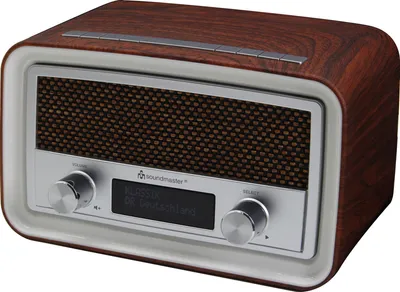 Produktbild von Soundmaster UR190, Uhr, Digital, DAB+, FM, PLL, LCD, 3,5 mm, Weiß
