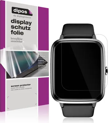 Produktbild von 5x Schutzfolie für Noise ColorFit Pro 2 klar Displayschutzfolie Folie Display Schutz dipos
