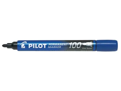 Produktbild von Pilot SCA-100-L Permanent-Marker Rundspitze Blau