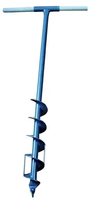 Produktbild von Erdlochbohrer für Garten und Zaunbau, 90 mm Bohrdurchmesser, 440 mm Länge