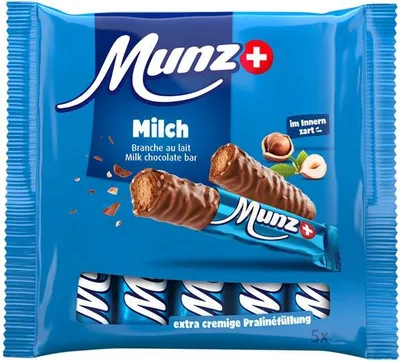 Produktbild von Munz Prügeli Milch 5x23g