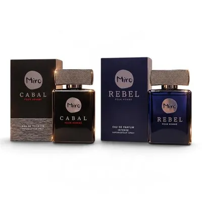 Produktbild von MIRO Cabal EdT 75 ml + Rebel EdP 75 ml