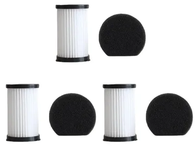 Waschbare Vakuumfilter, 3er-Pack, für Akitas AK585K V8