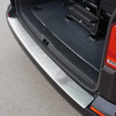 Zdjęcie produktu dla Zderzak ochronny do VW T6 T6.1 wszystkie 2015-2024 jednodrzwiowy chrom szczotkowany