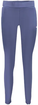 Immagine prodotto di Leggings da donna blu con ricami e elastico in vita