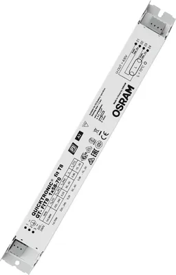 Produktbild von Osram QUICKTRONIC FIT 8, Weiß, I, 220-240 V, 50 - 60 Hz, 50000 h, 182 g
