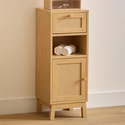 Produktbild von Eazy Living Badezimmerschrank 1 Tür Evara Holzoptik
