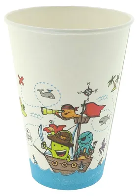 Produktbild von Papstar 88494, 200 ml, Papier, Weiß, 7 cm, 97 mm