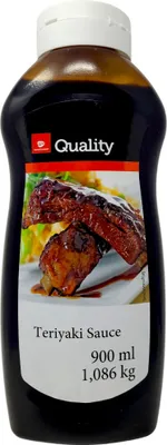 Produktbild von TGQ Teriyaki Sauce 900ml Kopfstandflasche Asia Dip Würzsauce Wok