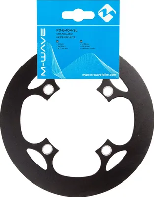 Produktbild von M-wave Pd Sl 104 Mm Kettenschutzring Schwarz 46t Schwarz 46t