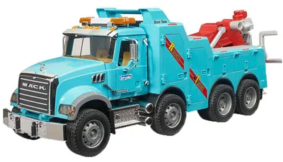 Zdjęcie produktu dla Bruder Spielwaren GmbH & Co. KG MACK Granite Berge+Abschlepp., L+S